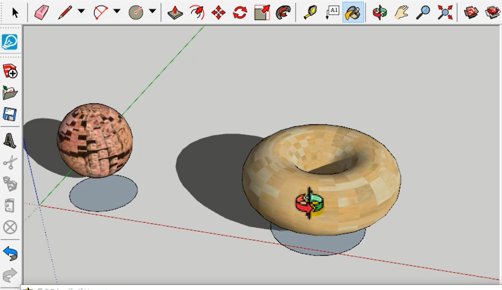 Sketchup フォローミ ーツールのご紹介10 ボールとドーナツの描き方 千葉スケッチアップ 講習